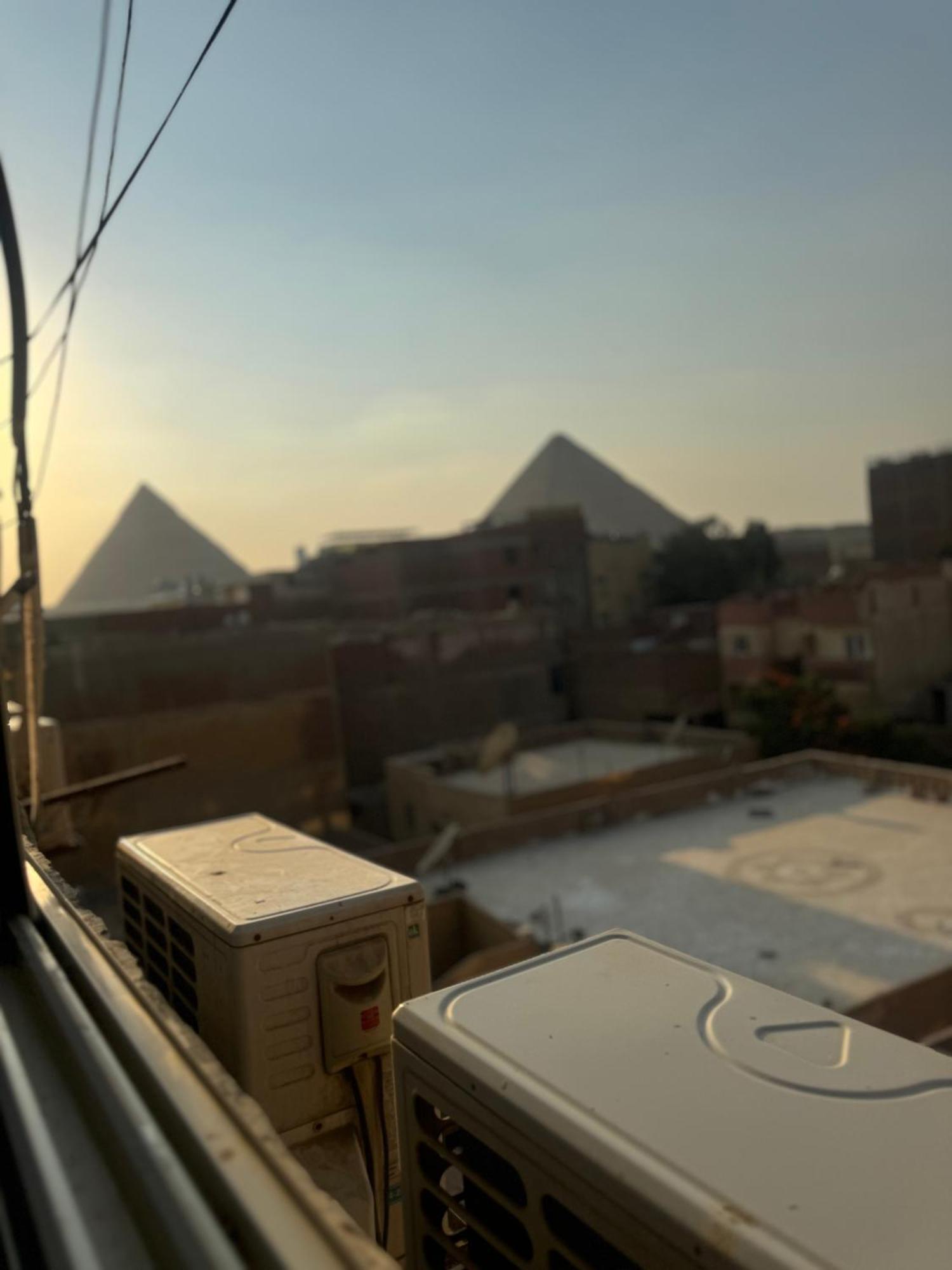 Pyramids And Sphinx Hotel Kafrat al Jabal Exterior foto